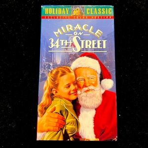 🌞 Fox Miracle on 34th Street Exclusive Color Version Classic 1947 VHS Vi…